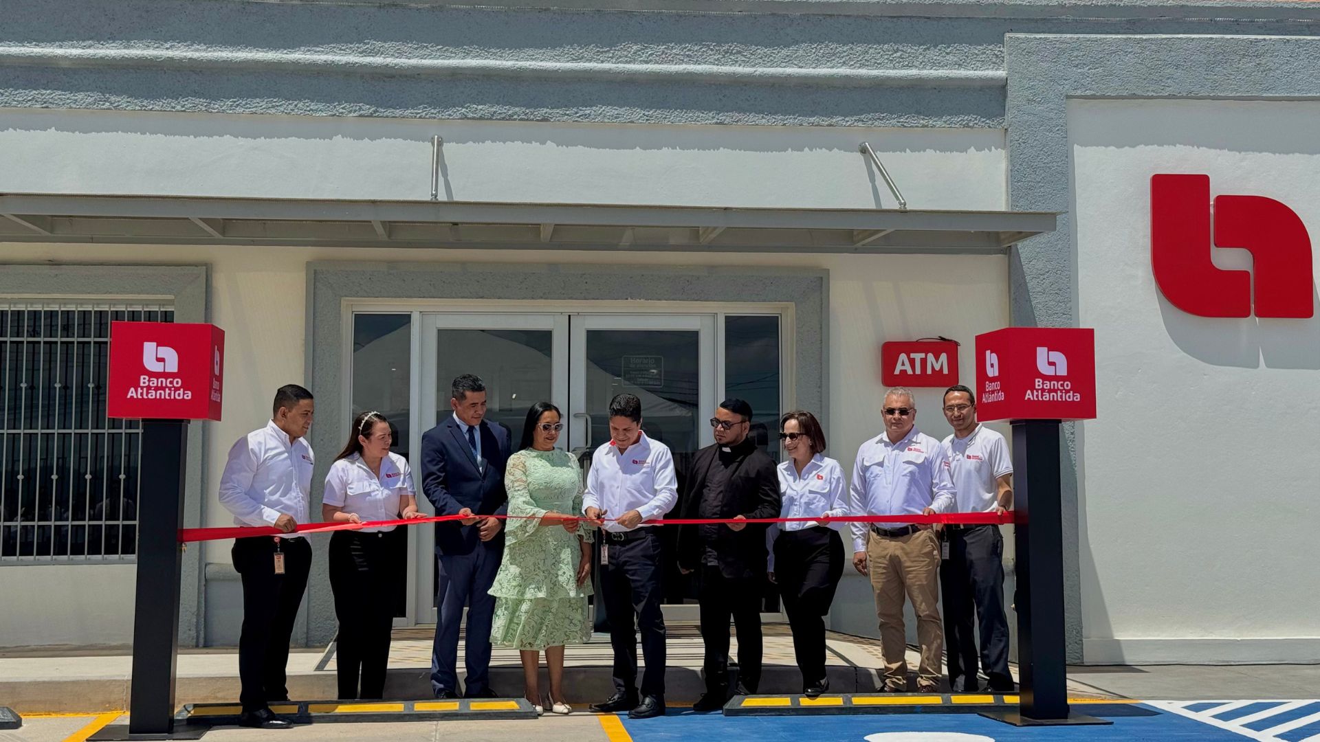 Banco Atlántida continúa ampliando su presencia con la inauguración de su nueva Agencia en Talanga